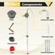 thumbnail image 2 of Bomba manual Starrio de aluminio resistente con tubo de 35 cm, 2 of 7