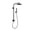 Oil Rubbed Bronze, variant on Atlantis 10-in Rain Showerhead Shower System with 5-Body Jets and Handshower Oil Rubbed Bronze 1.8 GPM