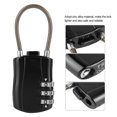 thumbnail image 1 of Cerradura de código de aduanas Tsa cerradura de alambre Tsa práctica compacta duradera puerta para y deportivos, 1 of 8