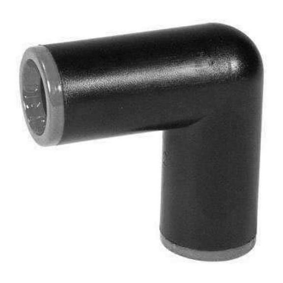 25-pack - 1/2" compression elbow, drip irrigation connection fitting for 1/2" drip tubing (.700 OD)