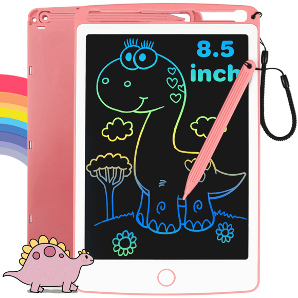CUITING 8.5 Inch LCD Writing Tablet Pressure Sensitive Drawing Board Pink