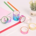 thumbnail image 2 of DEEPCRAFF Gift Wrapping Adhesive Tape Colored Paper 10Pcs, 2 of 8