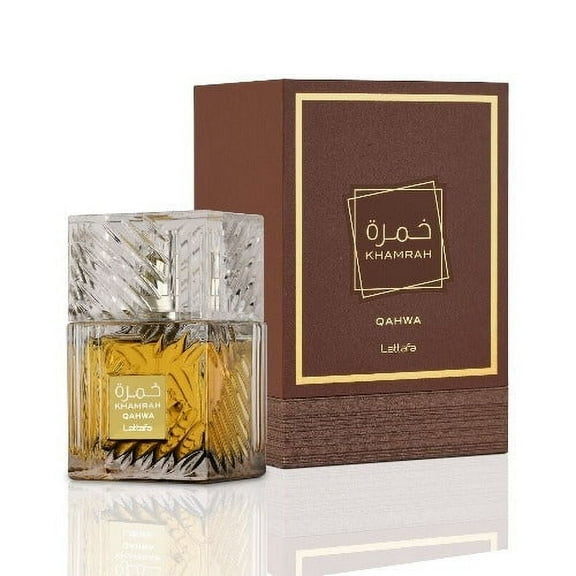 Lattafa Khamrah Qahwa Eau De Parfum 3.4 Oz Unisex Fragrance Lattafa