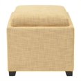 thumbnail image 1 of Safavieh Carter Polyester Viscose Tray Ottoman in Gold, 1 of 5