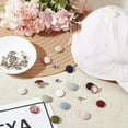 thumbnail image 5 of 28 Sets Baseball Cap Button Top Replacement Hat Buttons 14 Colors 0.68Inch/17.3mm Cloth Covered Hat Buttons Hat Snap Button for Replacement Repair Jeans Blouse Handbags Sewing Supplies, 5 of 5
