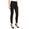 Laundry by Shelli Segal Sequin Striped Skinny Pants, Black, X-Small
