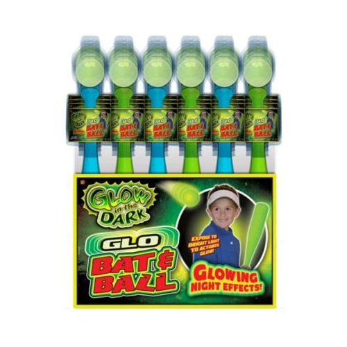 Glow In The Dark: 1 Glo Bat and ball - Walmart.com - Walmart.com