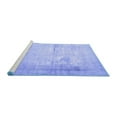 thumbnail image 2 of Ahgly Company Machine Washable Indoor Rectangle Persian Blue Traditional Area Rugs, 6' x 9', 2 of 4