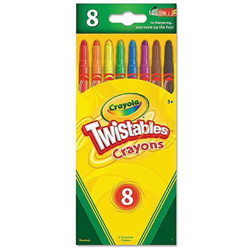 Crayola Twistables Mini Crayon Set, 24-Colors - Walmart.com