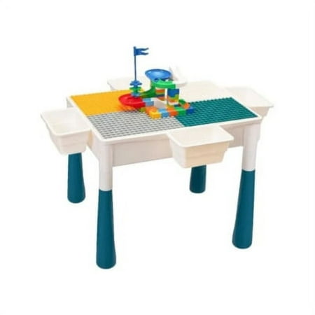 Mesa didáctica juegos lego para niños + silla + 600 legos OEM