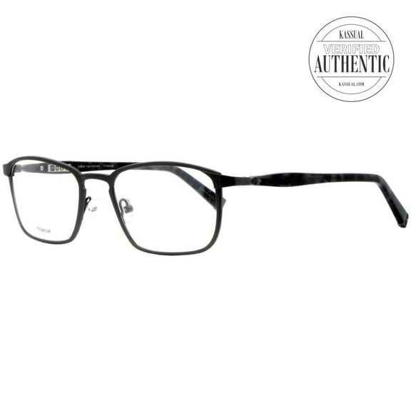 John Varvatos Rectangular Eyeglasses V146 Gunmetal 53mm 146