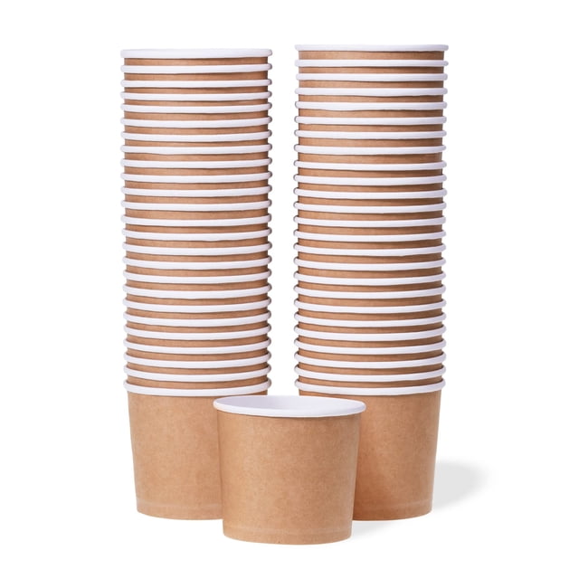 Vasos de papel para helado MATICAN, 325 ml, 50 unidades, 11 oz, desechables