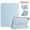 Blue, variant on TECH CIRCLE for iPad Mini 8.3" (A17 Pro, 7th Gen), iPad Mini 6 8.3" (6th Gen) Smart Folio Case, Versatile Tri-fold Stand, Built-in Pencil Holder, Pocket, Auto Sleep Wake, Magnetic Closure, Black