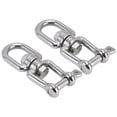 thumbnail image 4 of Rotating Ring Snap, Shackle Hook Large Load Bearing  For Climbing Rope For Hammock Chair, 4 of 8