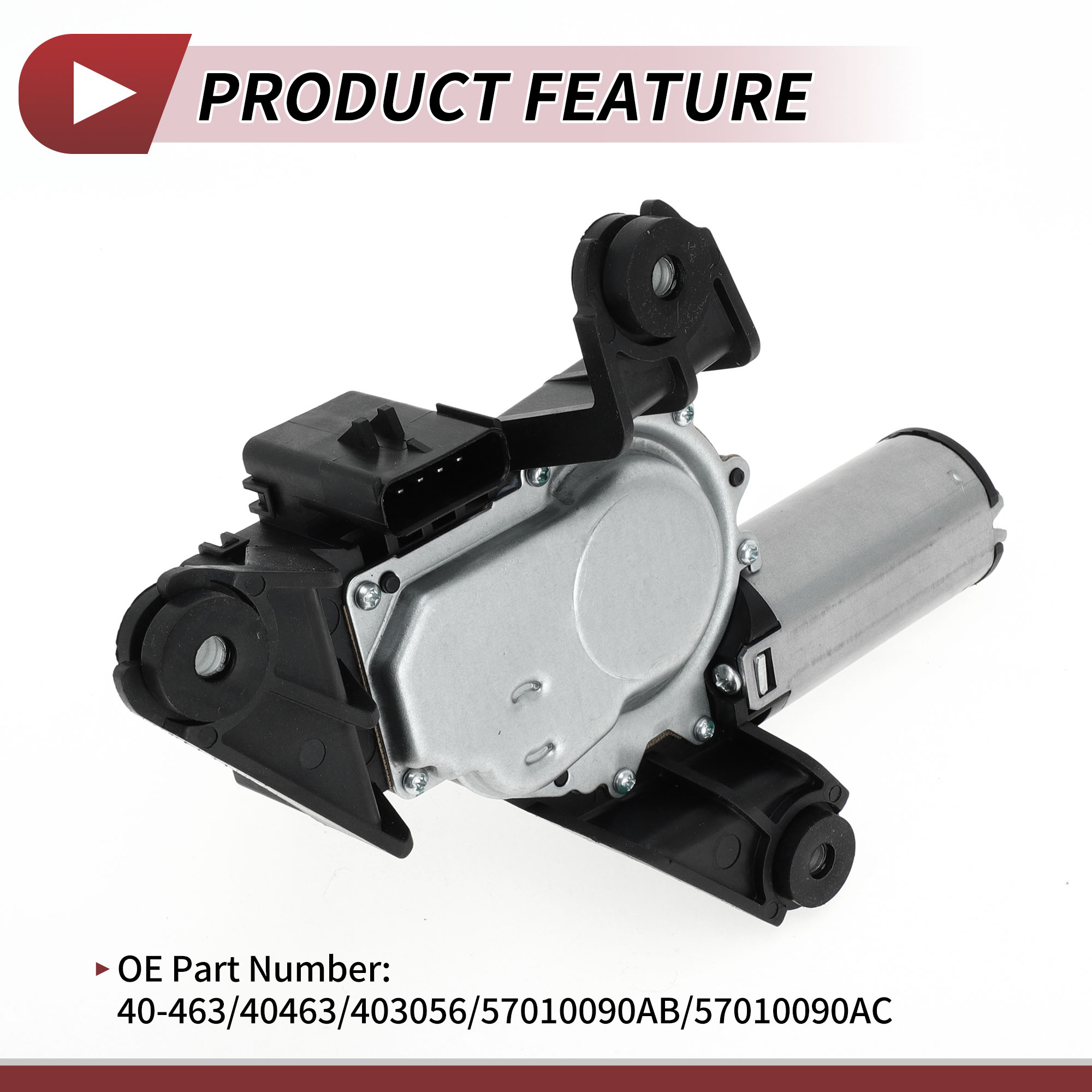 Unique Bargains Windshield Wiper Motor for Jeep Liberty 2008-2012 Rear Replacement