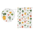 thumbnail image 5 of Yayeee Garden Flag 28" x 40" Double Sided Outdoor Yard Lawn Holiday Decorations, Green Cute Vegetables, 5 of 6