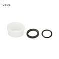 thumbnail image 4 of Uxcell Faucet Adapter, M24mmx4mm Male Thread to M22mmx4mm Male Thread Plastic Tap Aerator Connector, 2Pack, 4 of 6
