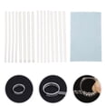 thumbnail image 2 of 1 Set of 16 Pcs Ring Size Adjuster Plastic Loose Ring Sizer Jewelry Adjuster, 2 of 9