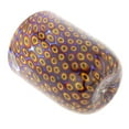 thumbnail image 3 of GlassOfVenice Murano Glass Tumbler - Mosaic Red and Yellow, 3 of 4