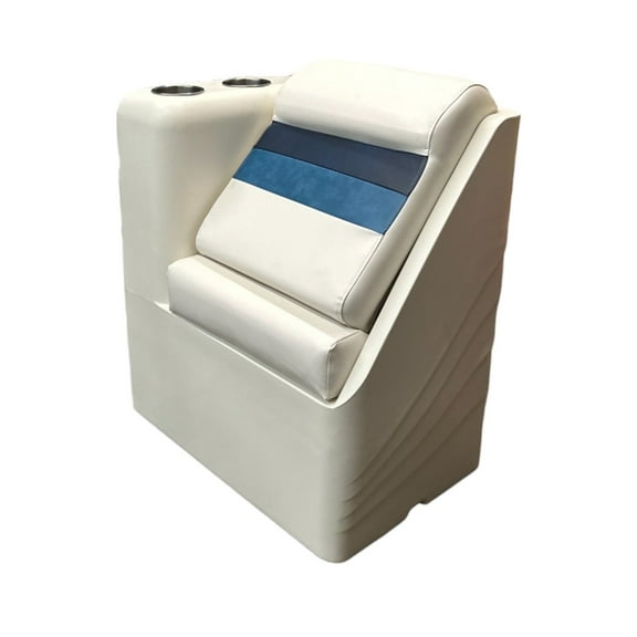 Horizon Manufacturing Premium Series Left Radius Lean Back White/Navy/Blue 3017AADK