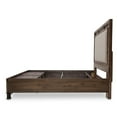 thumbnail image 4 of Michael Amini Crossings King Panel Bed with Drawers - Brown, 4 of 11