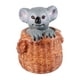 thumbnail image 3 of Figura de Koala de simulación, escultura de Animal Koala, figura de oso Koala realista para bricolaje, ayuda para enseñanza de paisajismo, juguetes de Cesta, 3 of 8