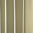 thumbnail image 3 of Quality Home Thermal Insulated Blackout Curtains - Stainless Steel Nickel Grommet Top - Beige - 52"W x 63"L - (Set of 2 Panels), 3 of 4