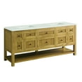 thumbnail image 2 of James Martin Vanities 72" Double Vanity, Light Natural Oak w/ 3 CM Lime Delight Top, 2 of 6