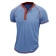 thumbnail image 1 of pstuiky camisetas para hombre, Camiseta de manga corta con cuello redondo y botones para hombre camisas casuales para hombre xxl, 1 of 4
