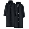 thumbnail image 2 of Imperméable à Capuche Manches Longues 2 Pcs pour Femmes et Hommes, 2 of 9