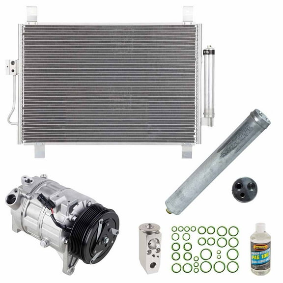 For Nissan Pathfinder 2017 A/C Kit w/ AC Compressor Condenser Drier - BuyAutoParts