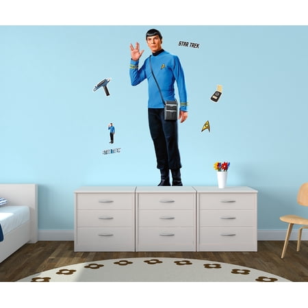Star Trek Spock Movable Vinyl DIY Wall Art Stickers Set – Walls Windows Doors