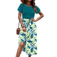 thumbnail image 2 of Vestido de verano Zeagoo 2025 casual en A Midi con bolsillos, 2 of 5