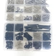 thumbnail image 4 of 258 Pcs Guitar DIY 13 Types Assortment Set for Neck Plate DIY Project black, 4 of 6