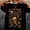 Black, variant on All Plants Are Edible Some Only Once Tee Vintage Botanical Gothic Garden Humor T-shirt, Navy XL