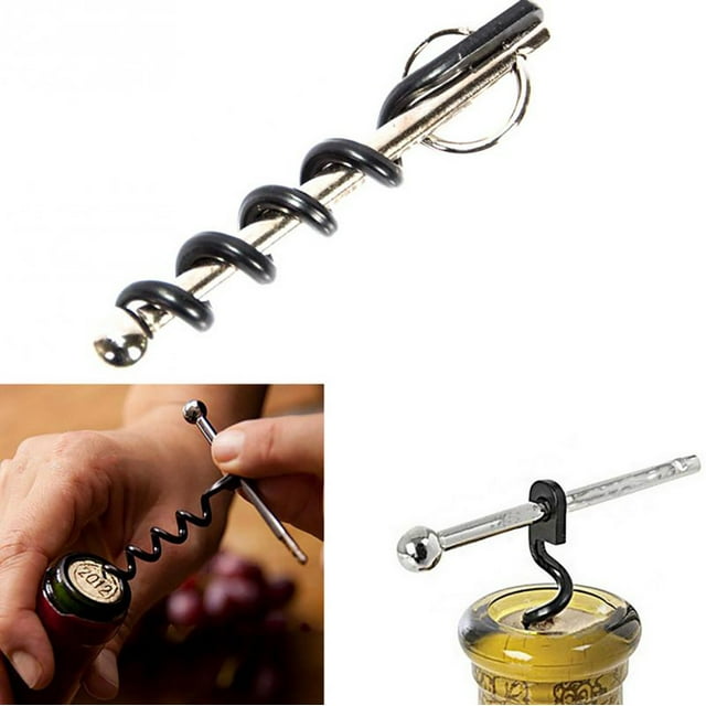 Coofit Wine Opener Creative Portable Multifunctional Wine Corkscrew Bottle Opener
