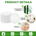 thumbnail image 3 of Organic Reusable Makeup Remover Pads, Washable Eco-Friendly Natural Bamboo Cotton Rounds for All Skin Types with, 3 of 7