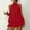*Red, variant on ClodeEU Women's Halter Dress Tie Backless Chiffon Mini Dress,Ruffle Vacation Dresses Red,Womens Plus L