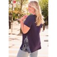 thumbnail image 2 of Avenue Women's Plus Size Scoop Neck Tunic, 2 of 2