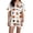 A-Orange, variant on ChenYiFH Under $10 Halloween Pajama Sets For Women 2 Piece Pumpkin Print Shirts And Pajamas Shorts Button Down Short Sleeve Sleepwear Black S