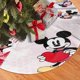 thumbnail image 2 of Falda para árbol de Navidad de Mickey Mouse, suave y divertida, decoración navideña de granja con cuello para árbol de Navidad de 36", 2 of 4