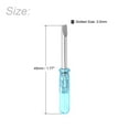 thumbnail image 2 of Mini Slotted Screwdriver, 3.0mm Flat Head 45mm Length for Small Appliances Repair, 5 Pack, 2 of 5