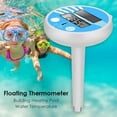 thumbnail image 2 of Termómetro de piscina digital flotante Termómetro de spa al aire libre con energía solar Hugtrwg  Para estrenar, 2 of 8