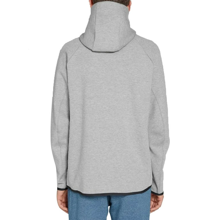 Nike Tech Fleece Popover Men s Hoodie Dark Grey Heather Black