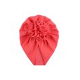 thumbnail image 2 of Wangsaura Bonnet de Protection pour Bébé Fleur Sauvage Turban Plissé, 2 of 3