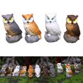 thumbnail image 2 of Mosiee Captivating Owl Fairy Garden Decor Use For Home And Office Unique Idea, 2 of 9
