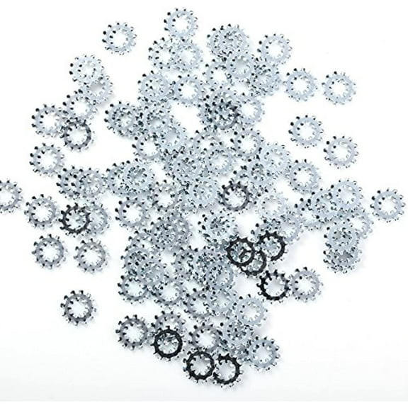 Package of 100 Lock Washer #10 Internal/External