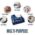 thumbnail image 5 of Dad Gifts from Daughter Son Kids Wife - Best Gifts for Dad Who Wants Nothing, Christmas Birthday Gifts for Men Dad Father Stepdad, Flannel Throw Blanket Dad No.1 60"x50", 5 of 5