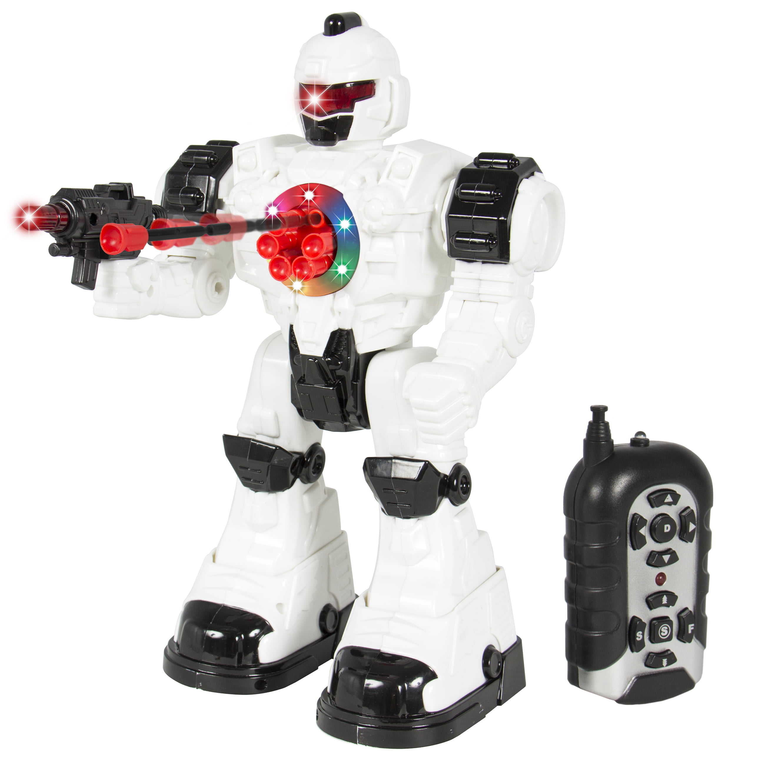 talkingToy xmas Gift For Kids NEW  Robot Walking,dancing,shoot missiles lights 