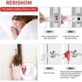 thumbnail image 4 of Portable Door Lock 2Pack Extra Lock for Additional Privacy and Safety in Home,Hotel and Apartment,Prevent Unauthorized Entry,Protect Family Security in Traveling,Home,Bedroom,Hotel,Apartment,AirBNB, 4 of 7
